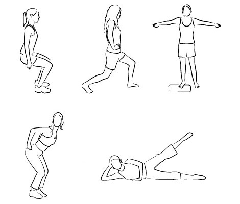 ejercicios muslos deporte