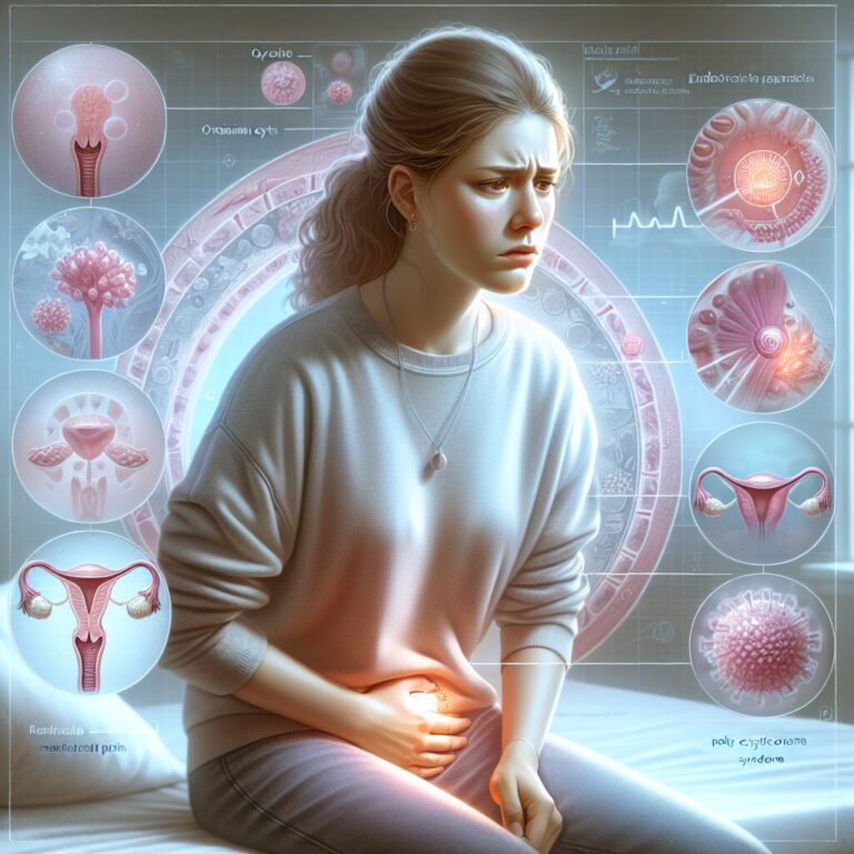 Síntomas y posibles causas del dolor de ovarios