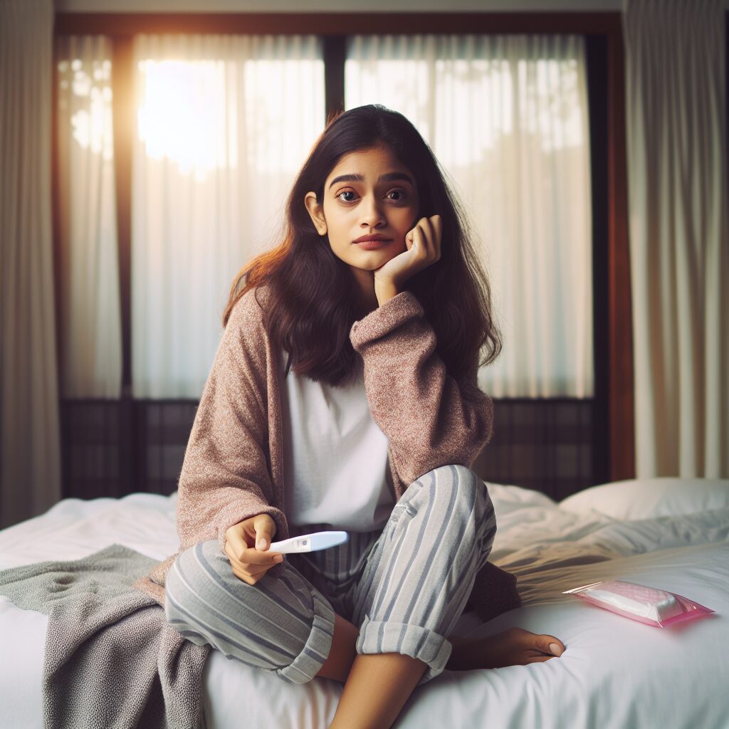 puedo hacerme un test de embarazo con la regla